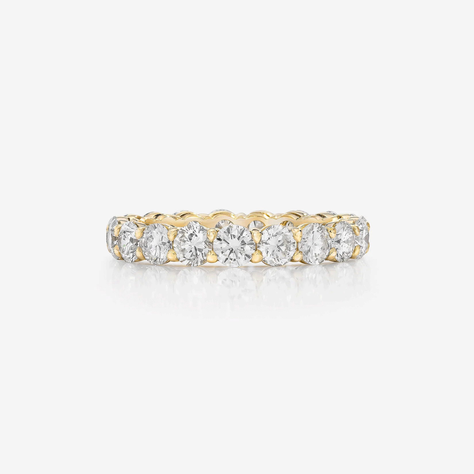 Certified IGI Round Lab-Grown Diamond Eternity Band