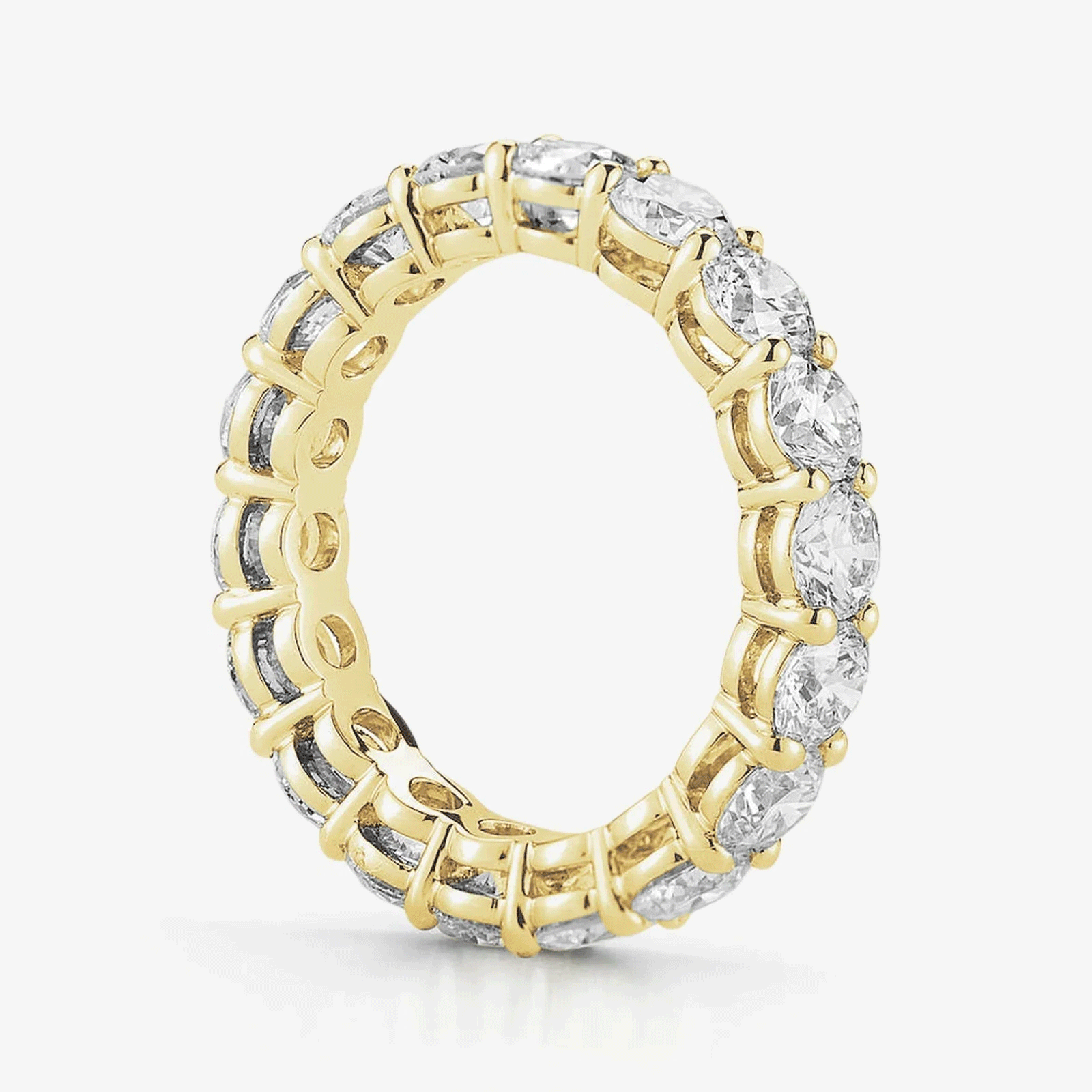 Certified IGI Round Lab-Grown Diamond Eternity Band