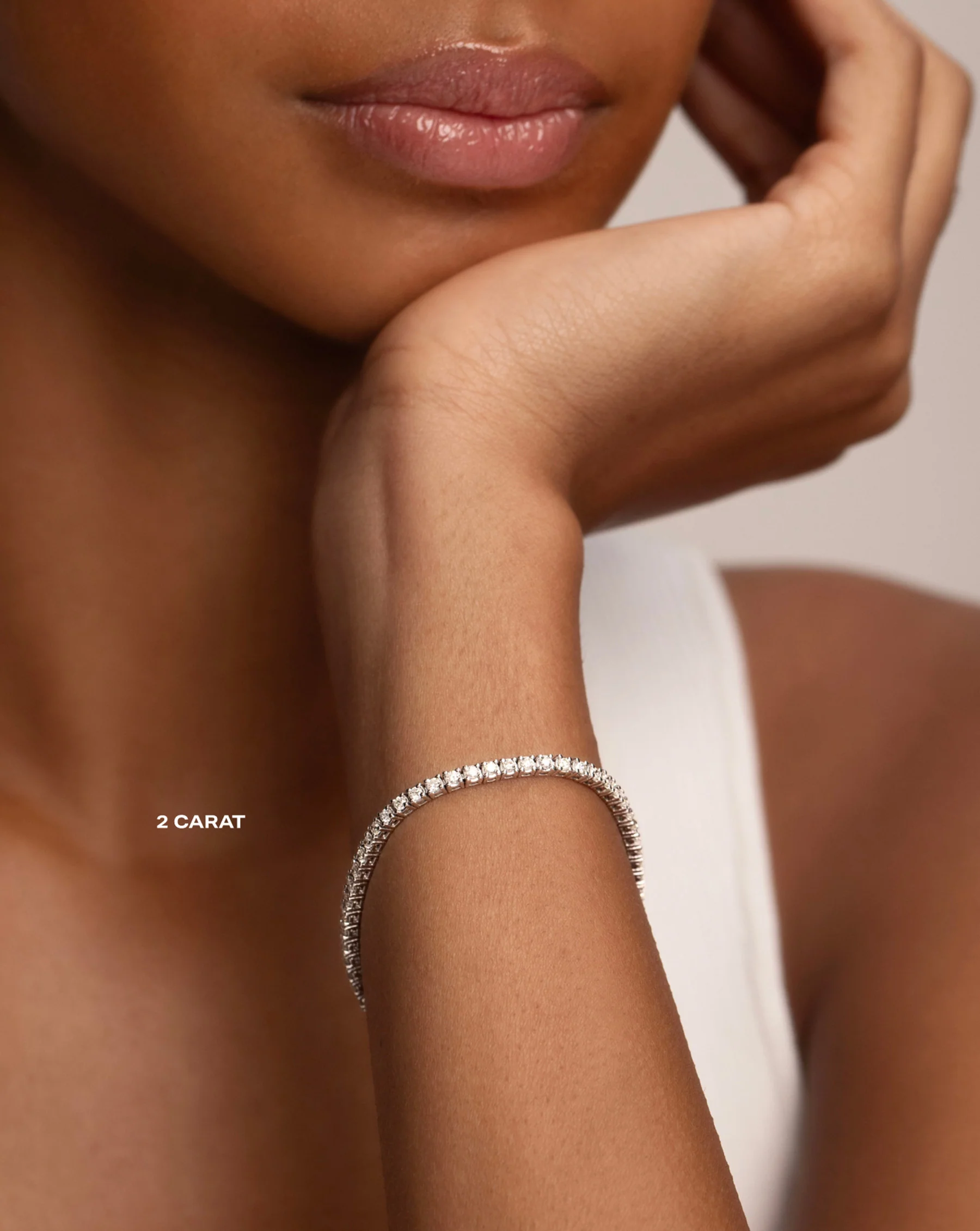 Certified IGI Classic Diamond Tennis Bracelet