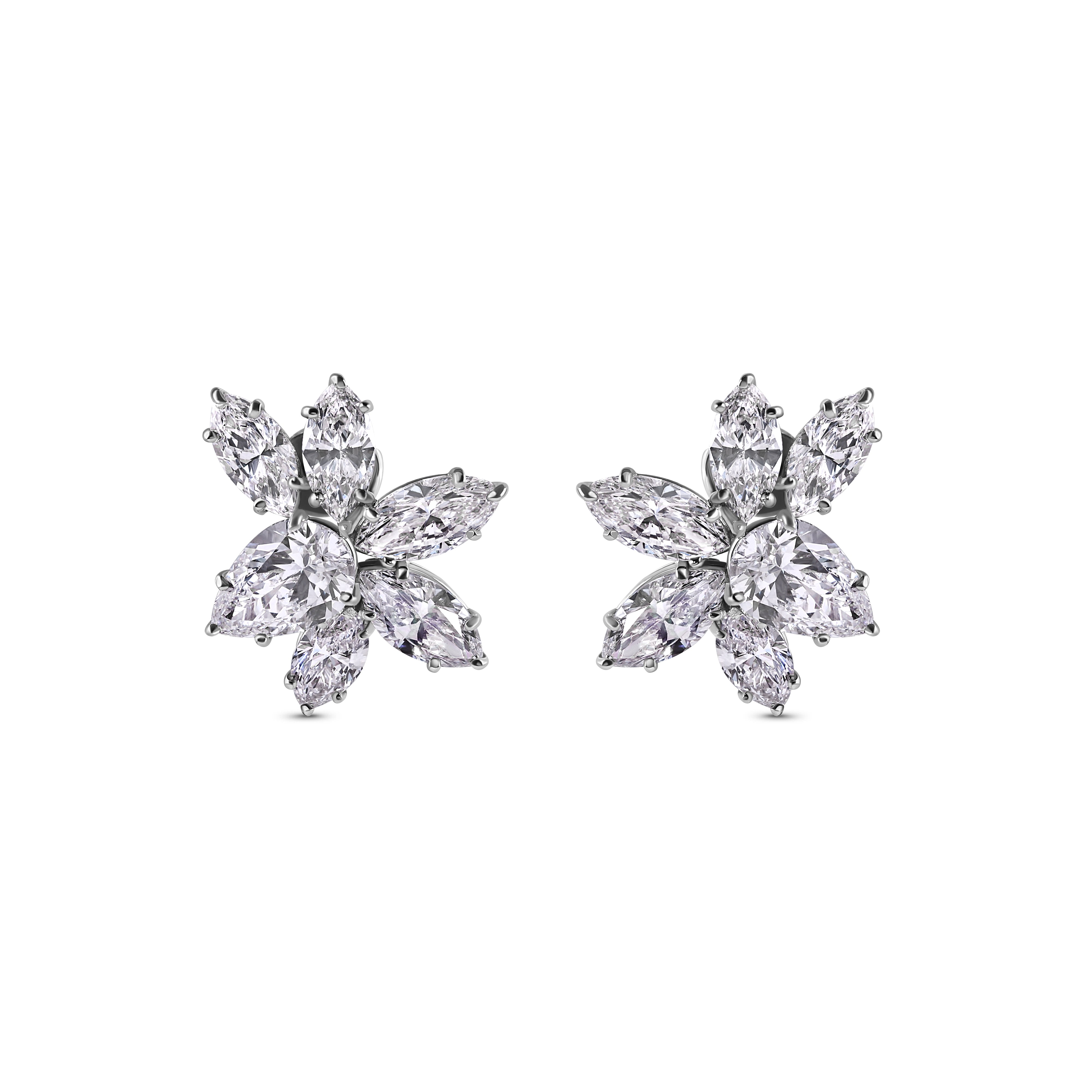 Transformable Diamond Drop Earrings