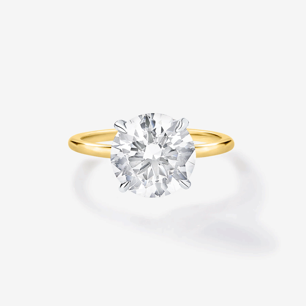 Certified IGI Round Lab-Grown Diamond Solitaire Ring