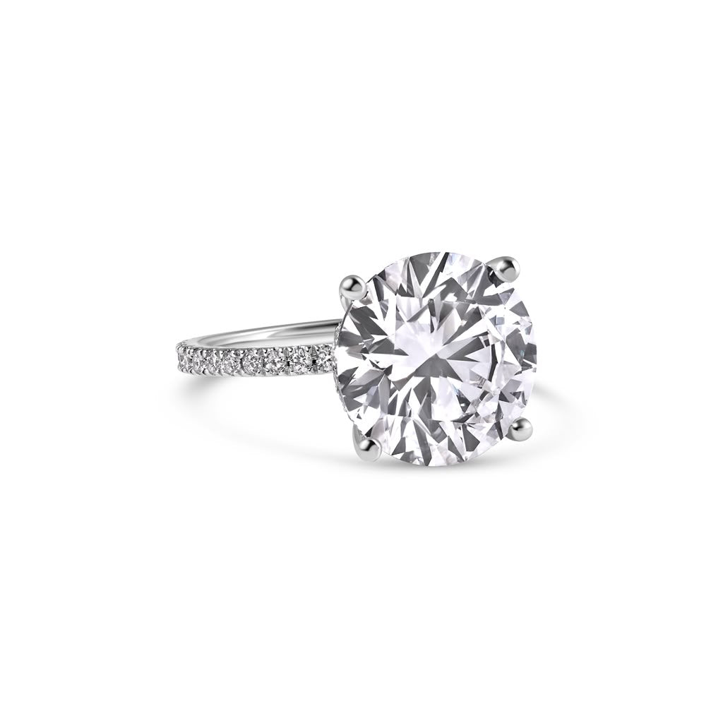 Round Brilliant Solitaire Ring